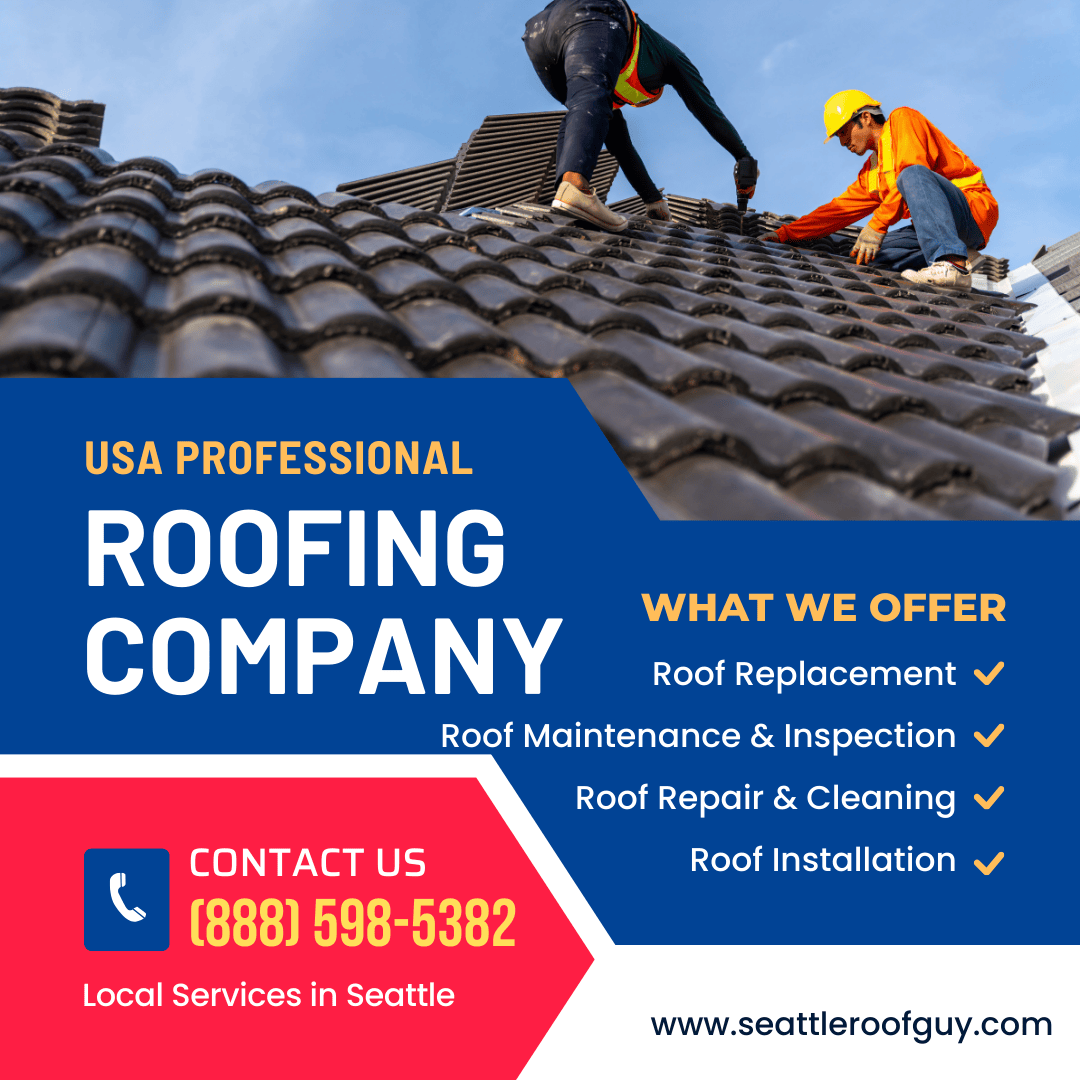 Local Seattle Roofing Contractor. Inspection & Repair.
