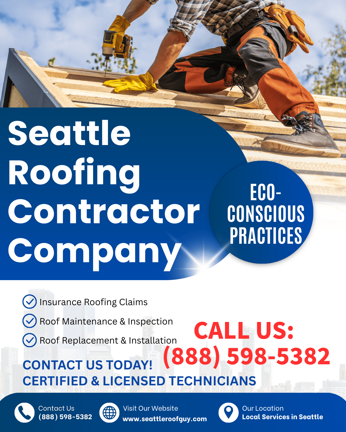 Residential Roofing Services in Seattle 